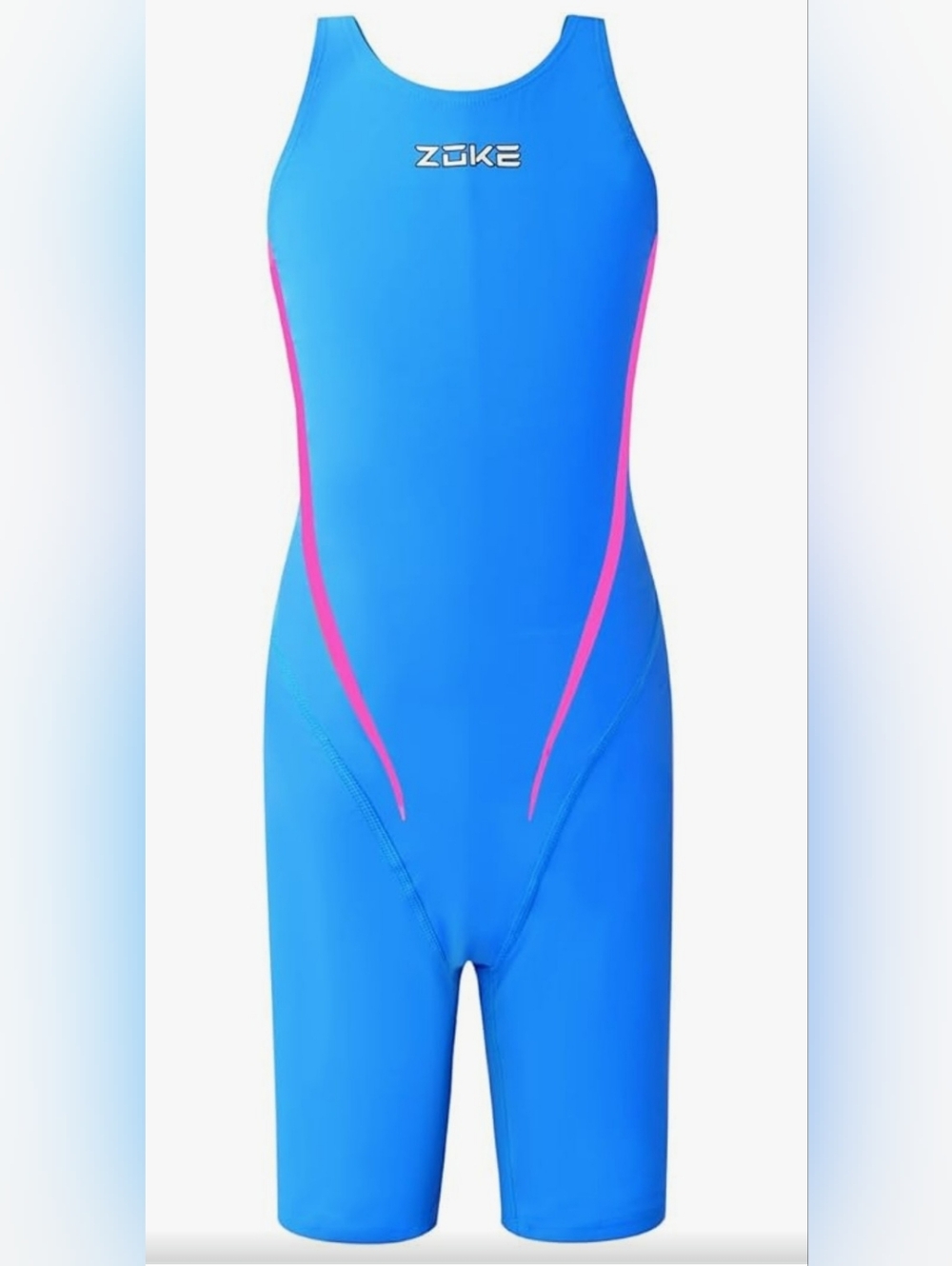 Kids' Blue One-Piece Swimming Training Suit 11-12 Year Olds NWT
